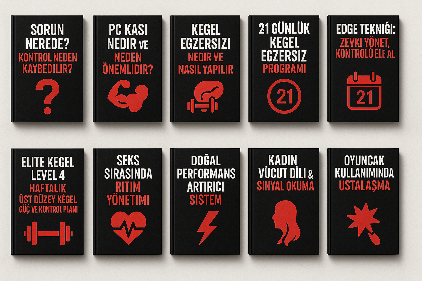 Kegel Egzersiz Eğitim Seti - E KİTAP