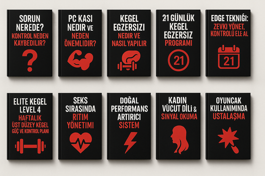 Kegel Egzersiz Eğitim Seti - E KİTAP